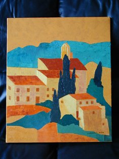 peinture de Josette Bude Laurent